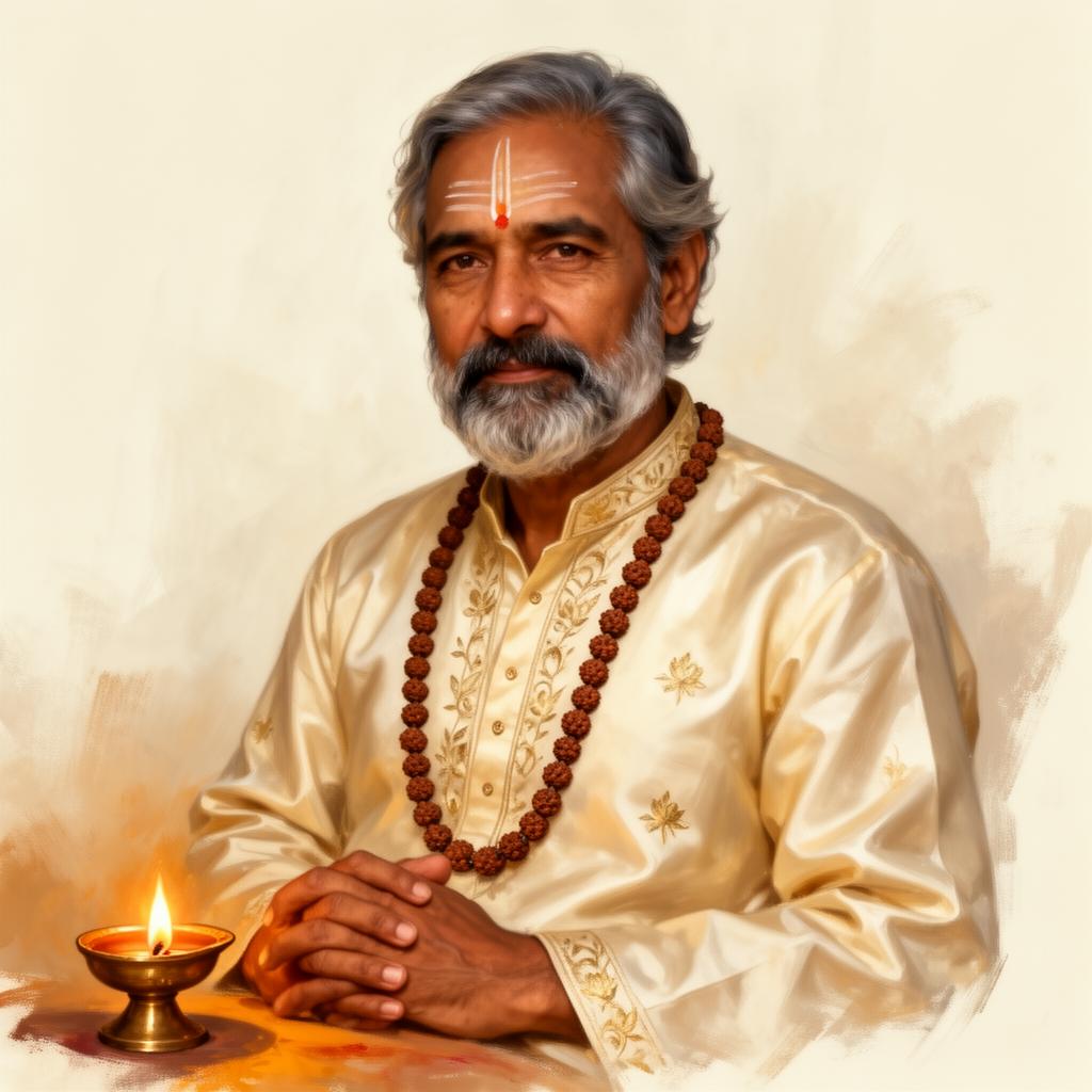 Indian astrologer and spiritual healer at the Psychic Centennial Astrologer Spiritual Healing Center in Centennial, Colorado